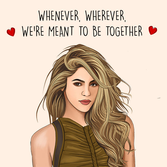 Shakira Shakira Card