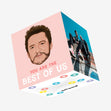 Pedro Pascal Best of Us Confetti-exploding Greetings Card
