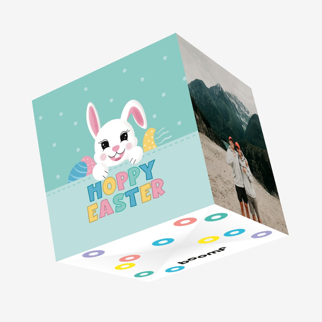 Hoppy Easter Confetti-exploding Greetings Card
