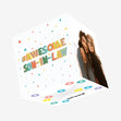 Awesome Son-In-Law Confetti-exploding Greetings Card
