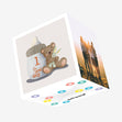 Happy 1st Birthday Cute Toys Confetti-exploding Greetings Card