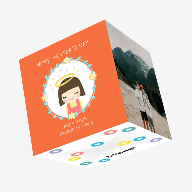 From Your Favourite Child Confetti-exploding Greetings Card