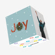 The Lord Has Come Christmas Confetti-exploding Greetings Card