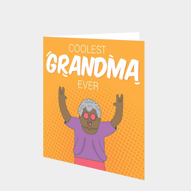 Coolest Grandma Ever Card