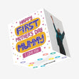 Cute Happy First Mother's Day Mummy Confetti-exploding Greetings Card