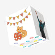 Birthday Cat 99 Confetti-exploding Greetings Card