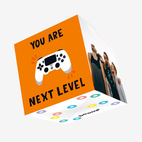 You Are Next Level Gaming Father's Day Confetti-exploding Greetings Card