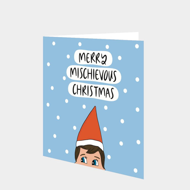 Merry Mischievous Christmas Card