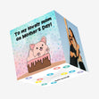 Happy Mother's Day Mom Cute Dog Confetti-exploding Greetings Card