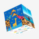 Cute Giraffes Merry 1st Christmas As Parents Confetti-exploding Greetings Card