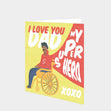 I Love You Dad My Super Hero XOXO Card