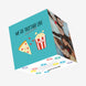 We Go Together Like Pizza Confetti-exploding Greetings Card
