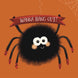Cute Spider Wanna Hang Out Card