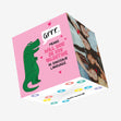Will You Be My Valentine In Dinosaur Language Valentine's Day Confetti-exploding Greetings Card