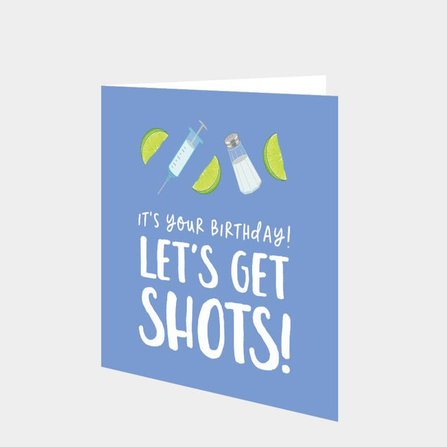 Birthday Shots Card