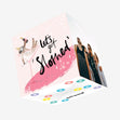 Let's get slothed Confetti-exploding Greetings Card