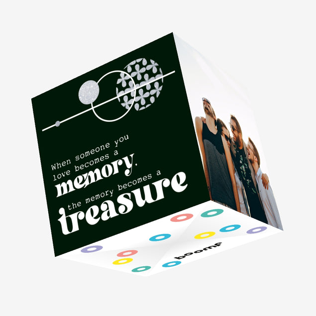 The Memory Becomes A Treasure Confetti-exploding Greetings Card