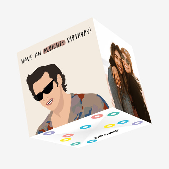 Ace Ventura Alrighty Birthday Confetti-exploding Greetings Card