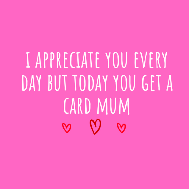 Cute Mother’s Day card mom mum - 1