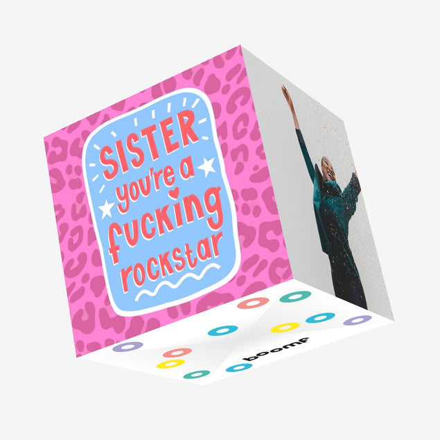 You're A Fucking Rockstar Confetti-exploding Greetings Card
