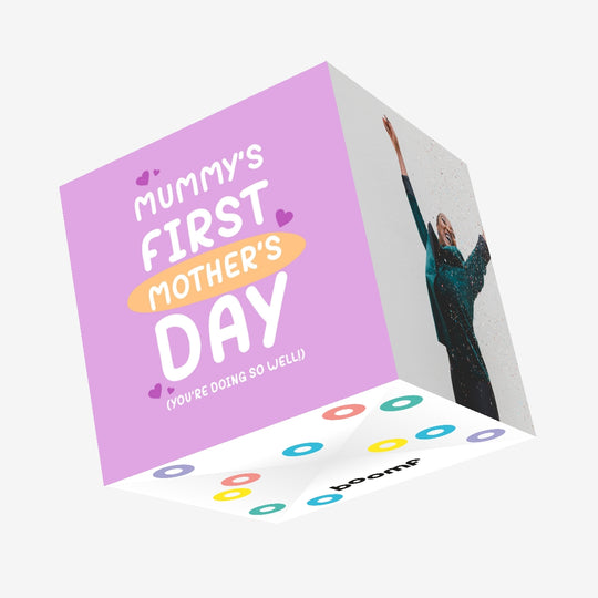 Mummy You're Doing So Well Confetti-exploding Greetings Card