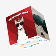 Cool Bull Terrier Dog Birthday Confetti-exploding Greetings Card