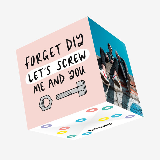 Let's Screw Confetti-exploding Greetings Card