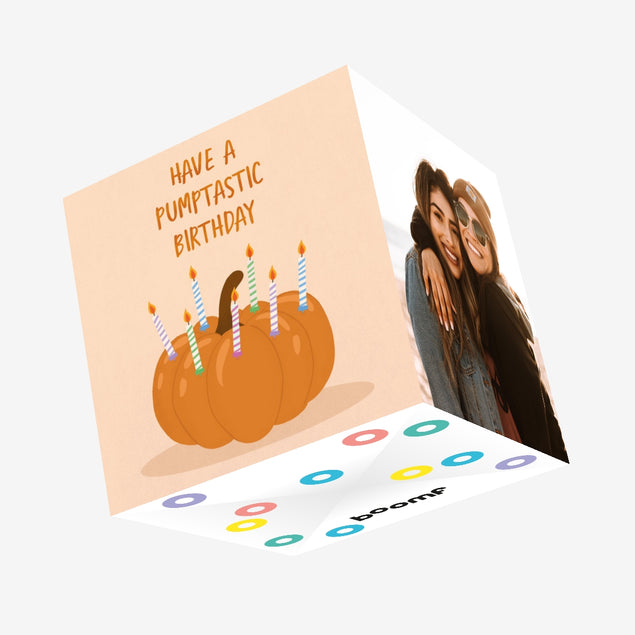 Pumptastic Birthday Confetti-exploding Greetings Card