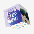 Super Step Mum Confetti-exploding Greetings Card