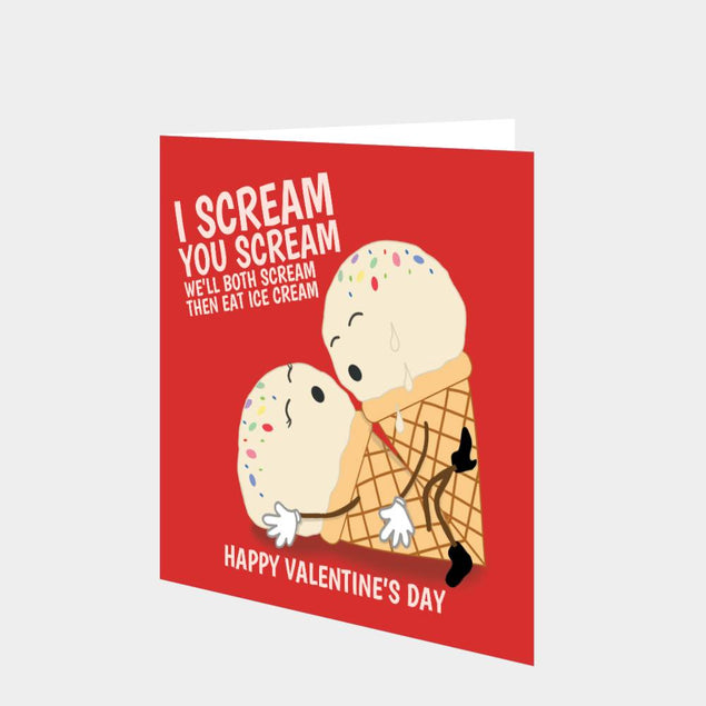 I Scream, You Scream Card