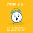 Parent Sleep Card
