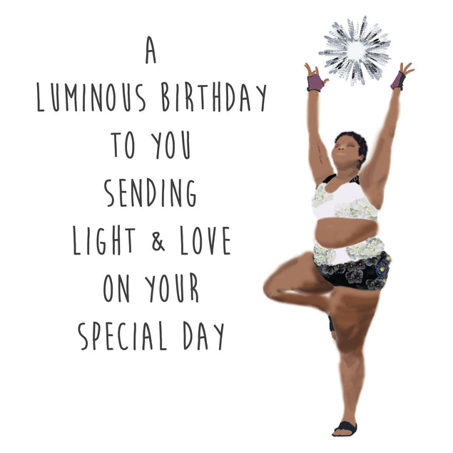 Luminous Birthday Card