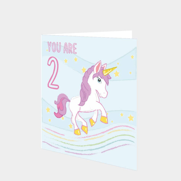 Unicorn, You Are Two Card
