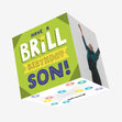 Son Have A Brill Birthday Confetti-exploding Greetings Card