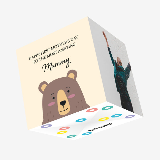 To The Most Amazing Mummy Confetti-exploding Greetings Card