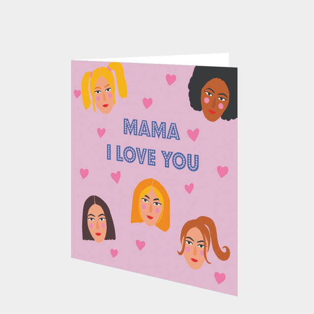 Mama I Love You Card Greeting Card - 2