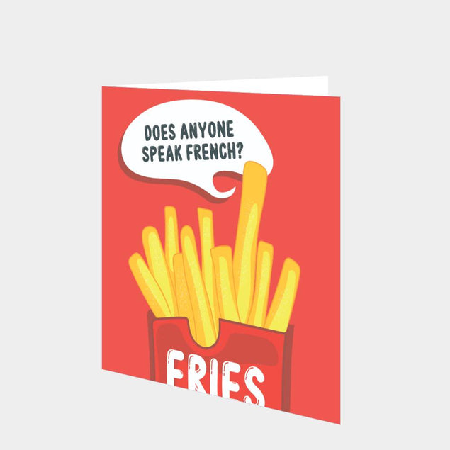 Does Anyone Speak French? Card