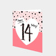 Yippee 14 Today! Birthday Card