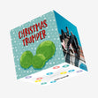 Sprouts Christmas Trumper Confetti-exploding Greetings Card