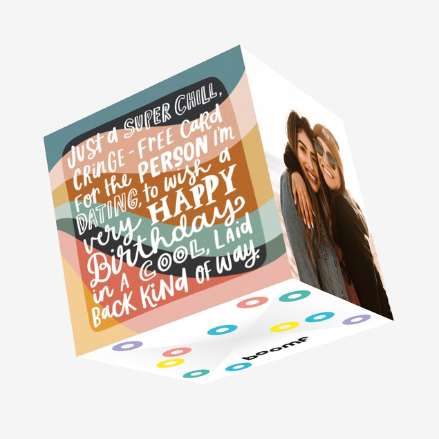 Just A Super Chill Birthday Confetti-exploding Greetings Card