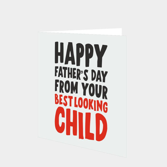 Best Looking Child Card