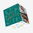 Let's Party Drinks Confetti-exploding Greetings Card