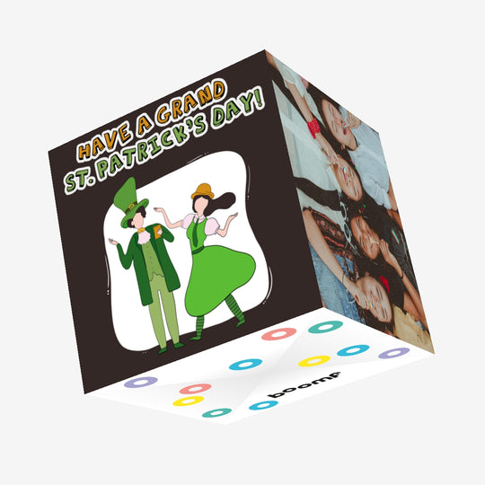 Have A Grand St. Patrick's Day Confetti-exploding Greetings Card