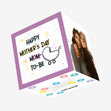 Happy Mother's Day Mom-to-Be Baby Carriage Confetti-exploding Greetings Card