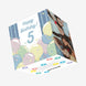 Happy 5th Birthday Balloons Confetti-exploding Greetings Card