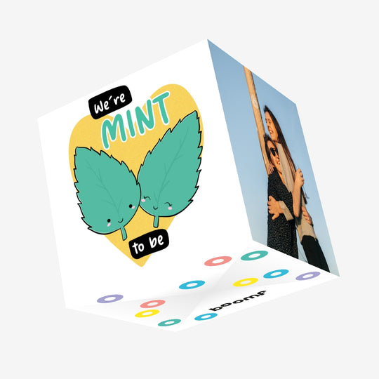 Mint To Be Confetti-exploding Greetings Card