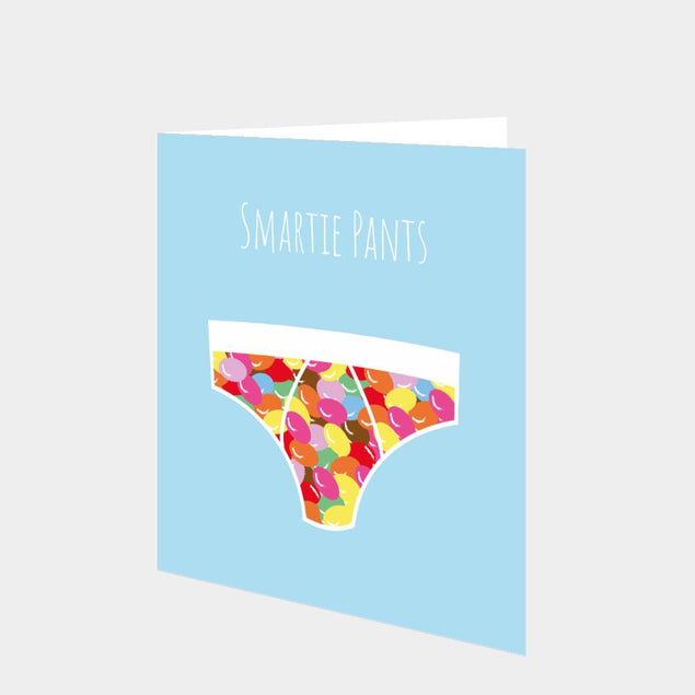 Smartie Pants Card