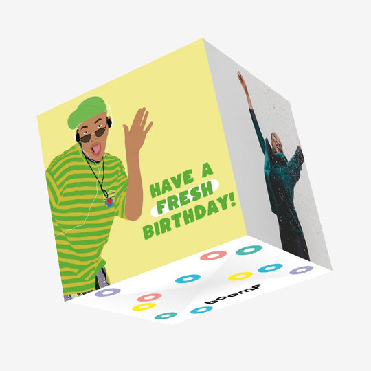 The Fresh Prince Birthday Confetti-exploding Greetings Card