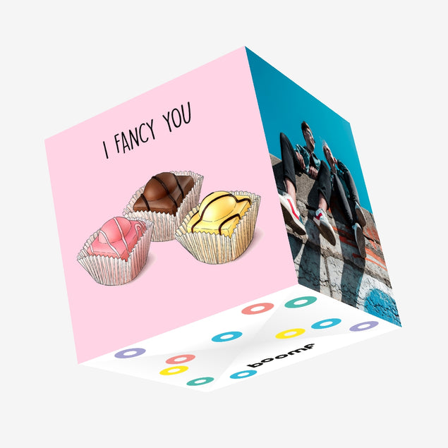 I Fancy You Confetti-exploding Greetings Card