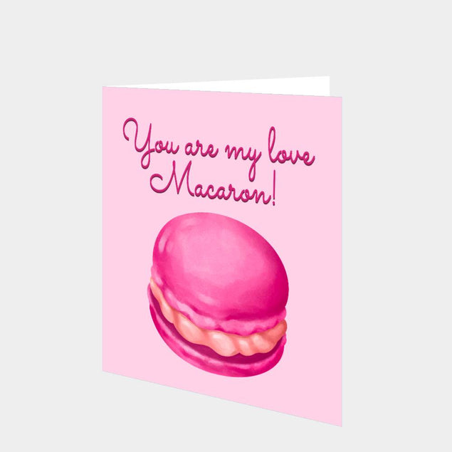 My Love Macaron Card